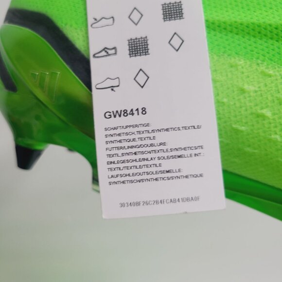 NEW Adidas X Speedportal+ SG Soccer Cleats GW8418 Size 11 Green main image 9